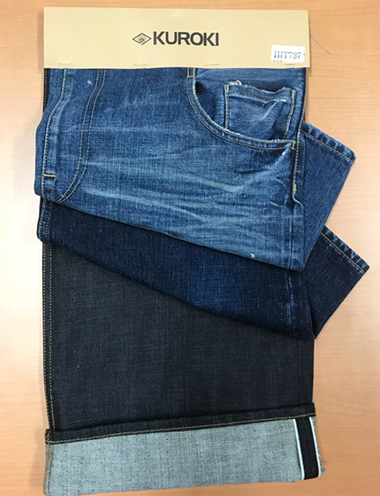 SELVAGE DENIM DYED IN DEEP NATURAL INDIGO